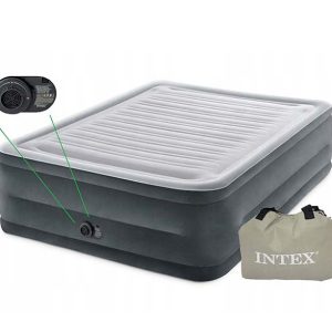 تخت خواب بادی دو نفره جدید اینتکس ۲۰۲۵ با ارتقاع بلند کد intex 64418