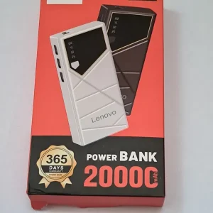پاوربانک لنوو 20000 چراغ قوه دار