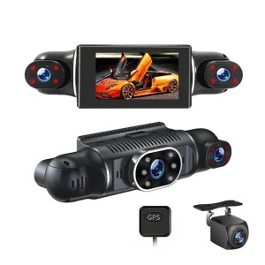 دوربین خودرو ۴ لنزه M99 Pro وای فای دار دید در شب